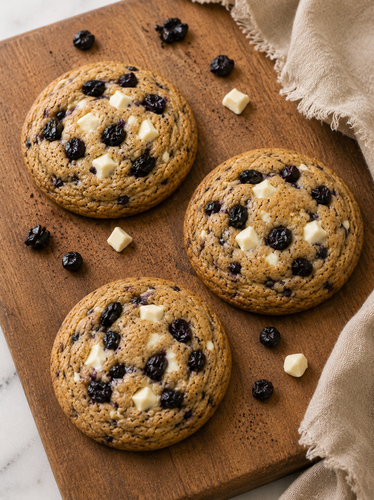 Blueberry White Chocolate Cookie