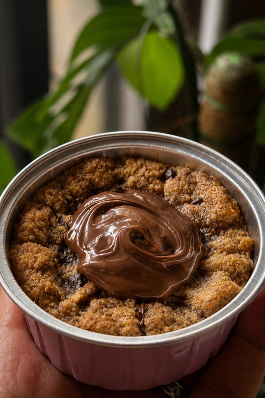 Nutella Loaded Cookie Pie